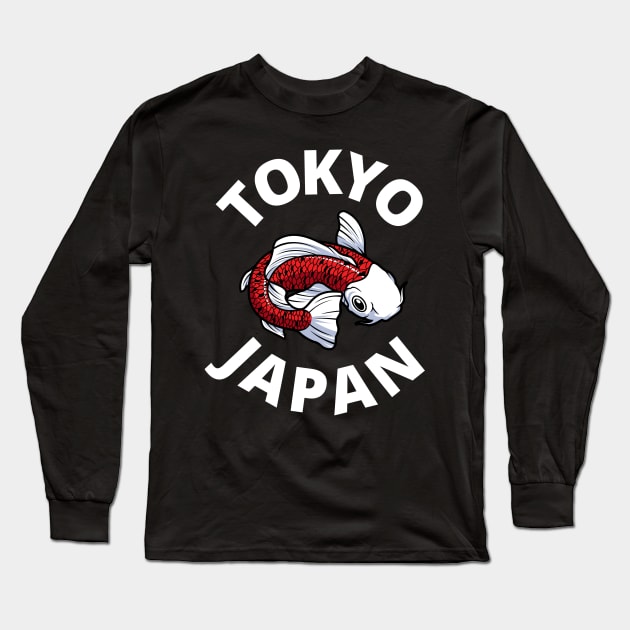 tokyo japan Long Sleeve T-Shirt by artoriaa